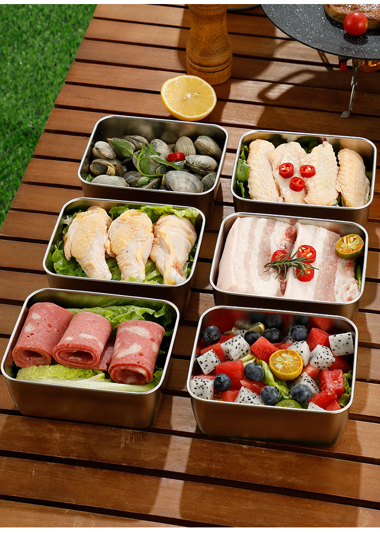 不鏽鋼小方盒升級啦,蓋子密封防漏設計, 一盒一菜不串味,冰箱|烤箱|蒸鍋都能用 不鏽鋼小方盒升級啦,蓋子密封防漏設計, 一盒一菜不串味,冰箱|烤箱|蒸鍋都能用